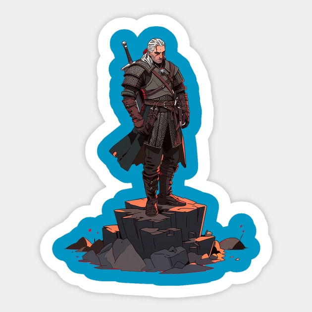 witcher Sticker by piratesnow